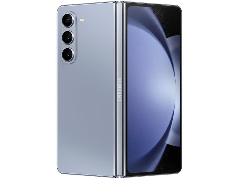Smartphone Samsung Galaxy Z Fold5 512GB Azul Claro 5G - Tela